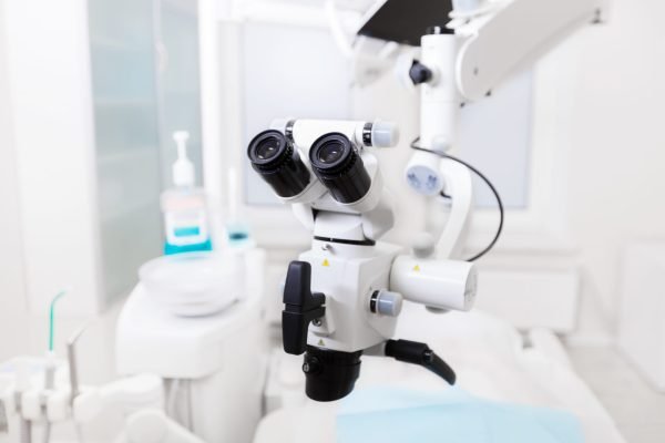 The,Image,Of,The,Professional,Dental,Binocular,Microscope